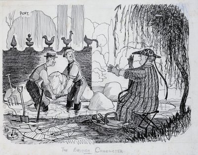 The British Character - Enthusiasm for Gardening, 1938 by Pont 1908 40 Pont 1908 40